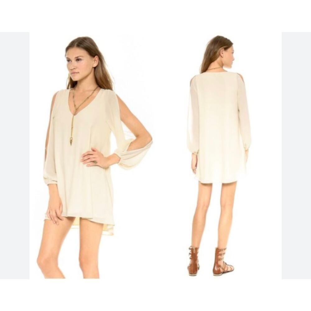 New Lovers + Friends Cold Shoulders Tunic Dress